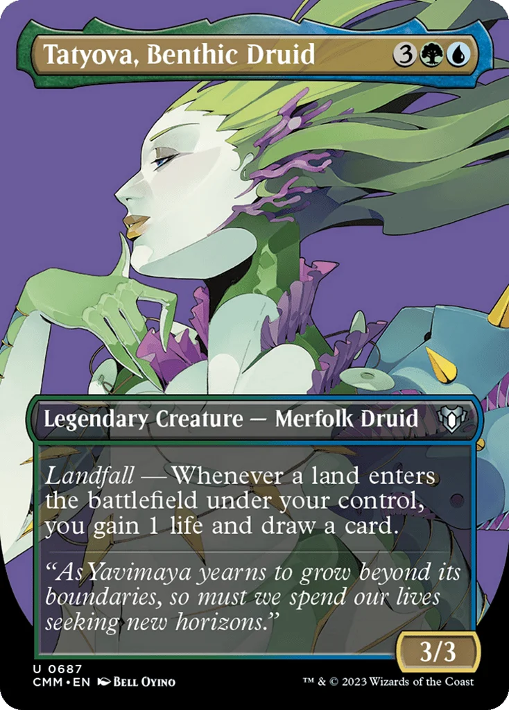 Tatyova, Benthic Druid · Commander Masters