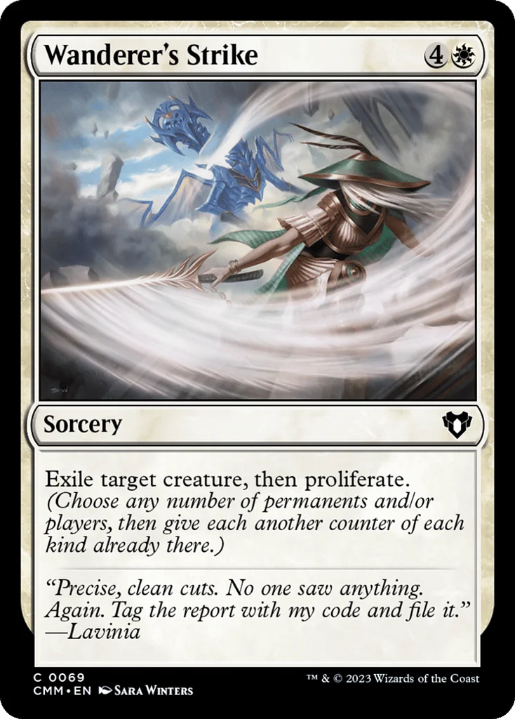 Wanderer's Strike · Commander Masters