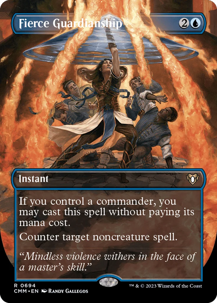 Fierce Guardianship · Commander Masters