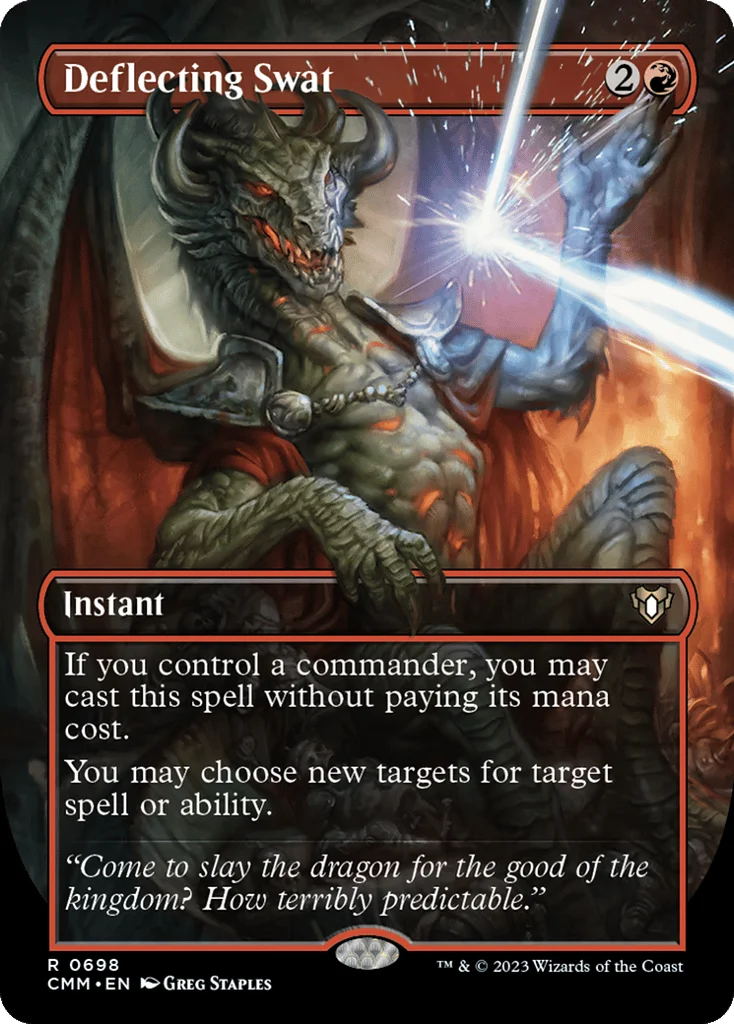 Deflecting Swat · Commander Masters
