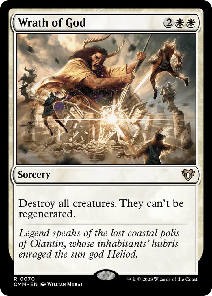 Wrath of God · Commander Masters
