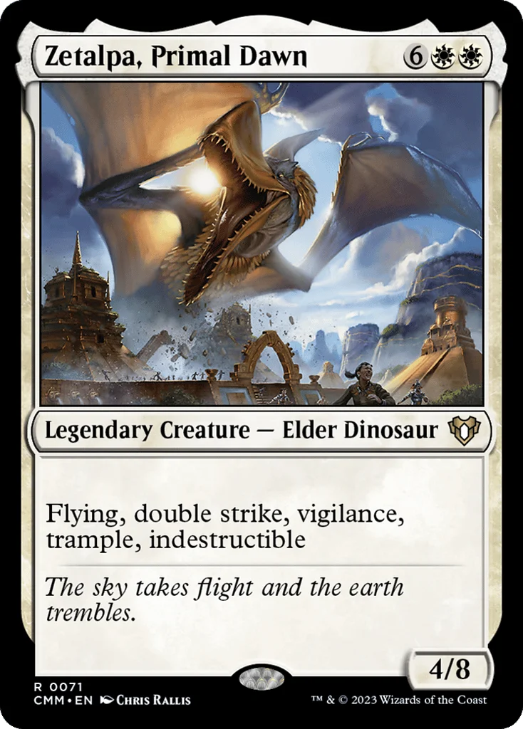Zetalpa, Primal Dawn · Commander Masters