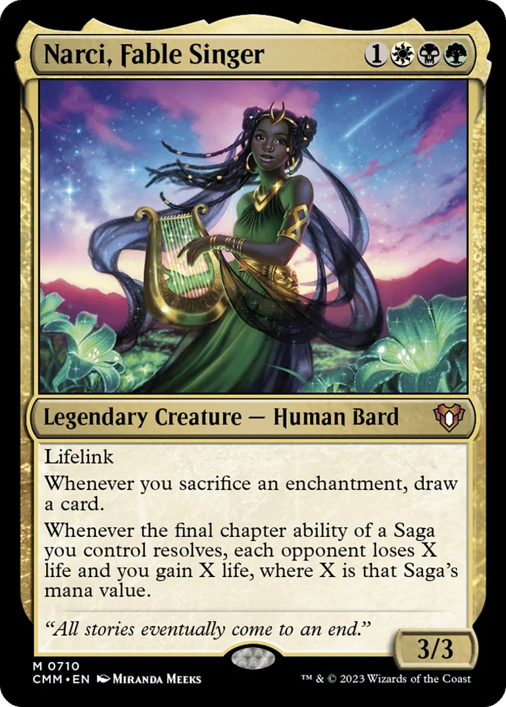 Narci, Fable Singer · Commander Masters