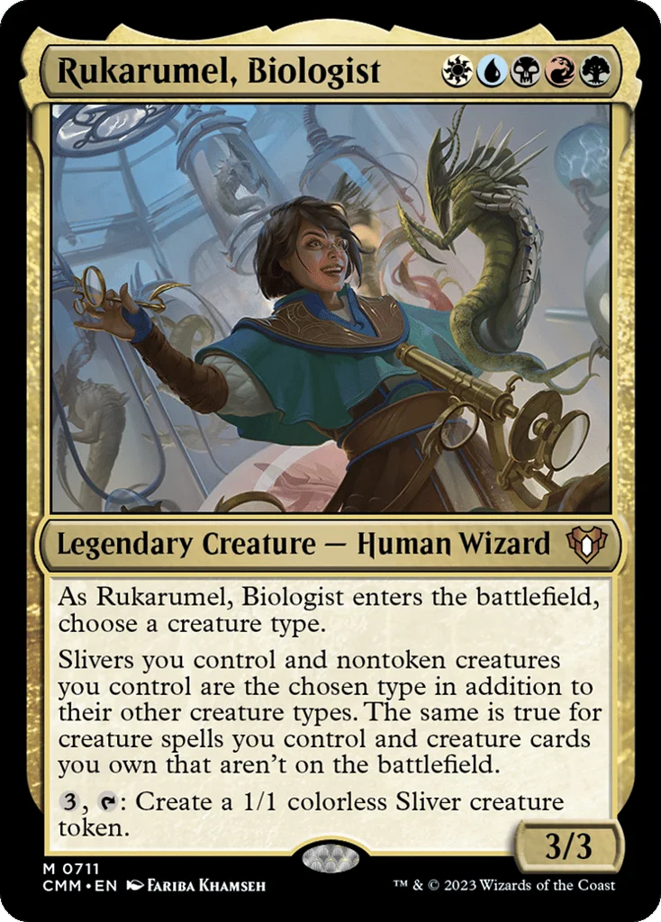 Rukarumel, Biologist · Commander Masters