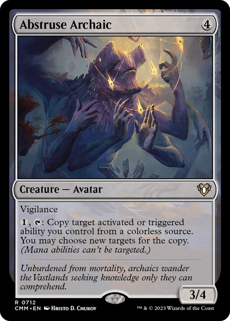 Abstruse Archaic · Commander Masters