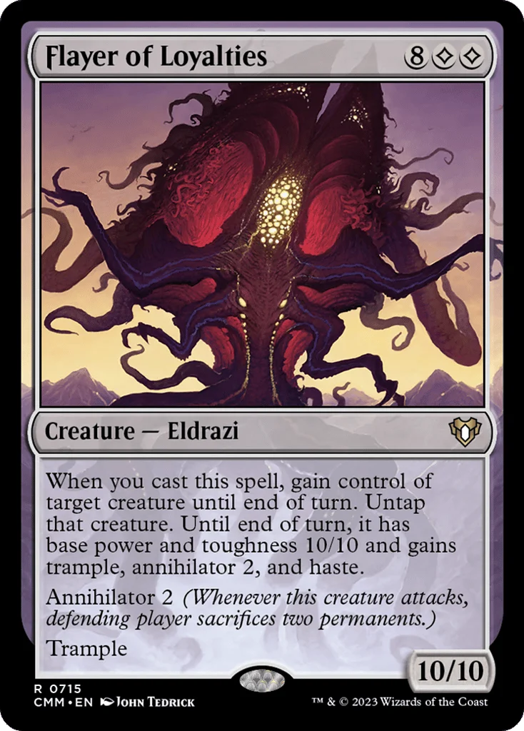 Flayer of Loyalties · Commander Masters
