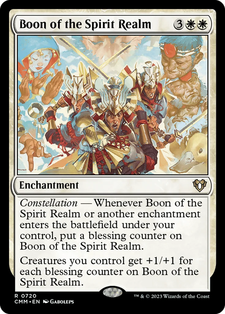 Boon of the Spirit Realm · Commander Masters