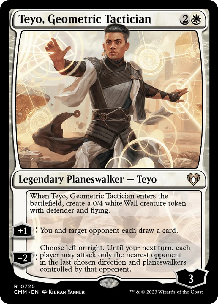 Teyo, Geometric Tactician · Commander Masters