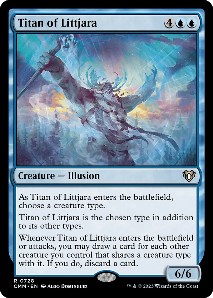 Titan of Littjara · Commander Masters