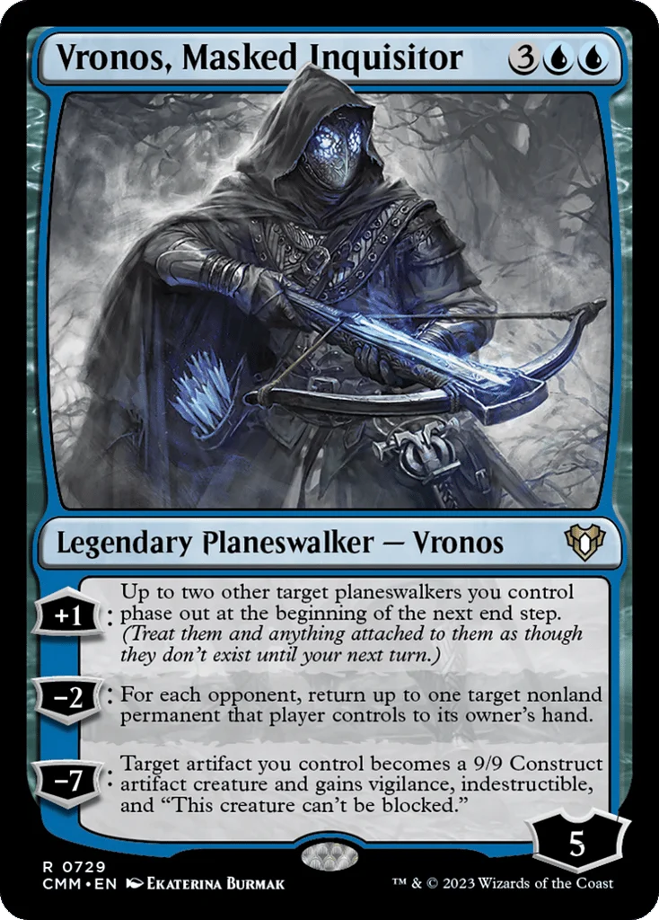 Vronos, Masked Inquisitor · Commander Masters