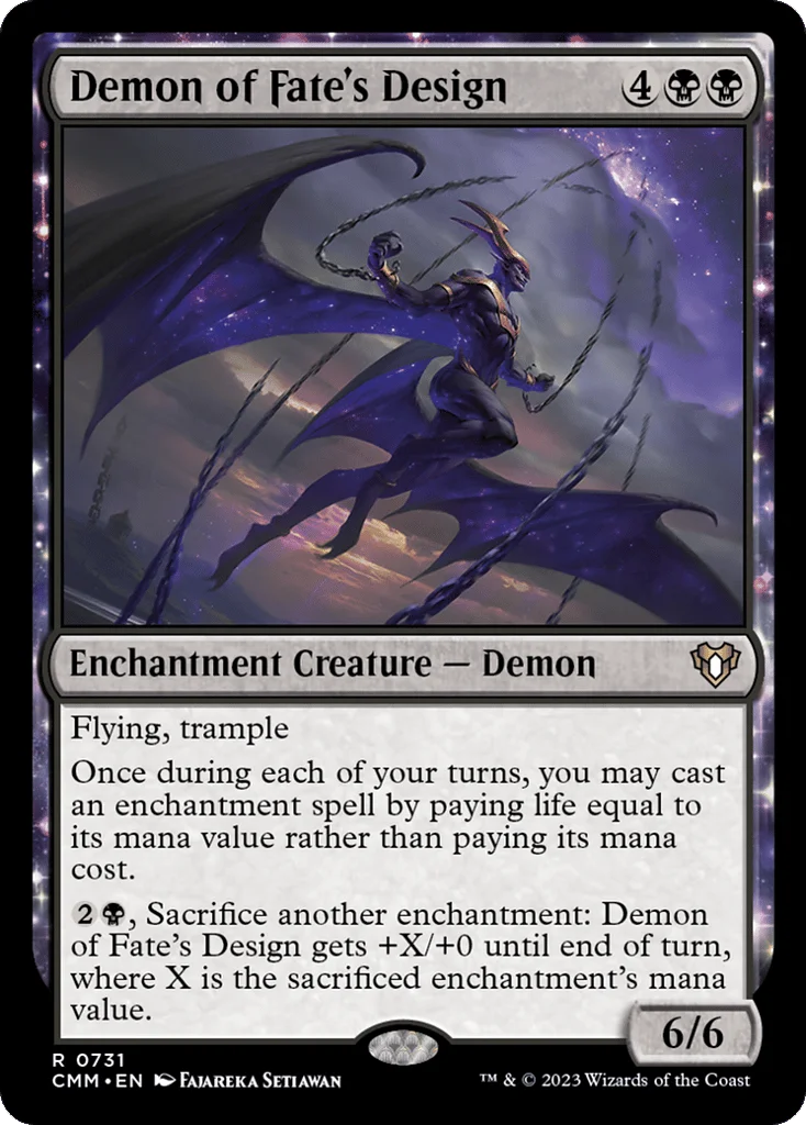 Demon of Fate's Design · Commander Masters