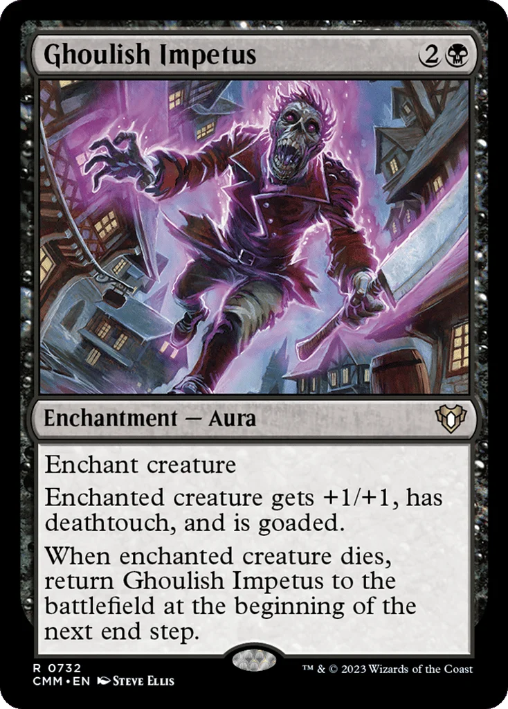 Ghoulish Impetus · Commander Masters