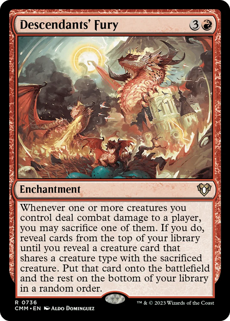 Descendants' Fury · Commander Masters