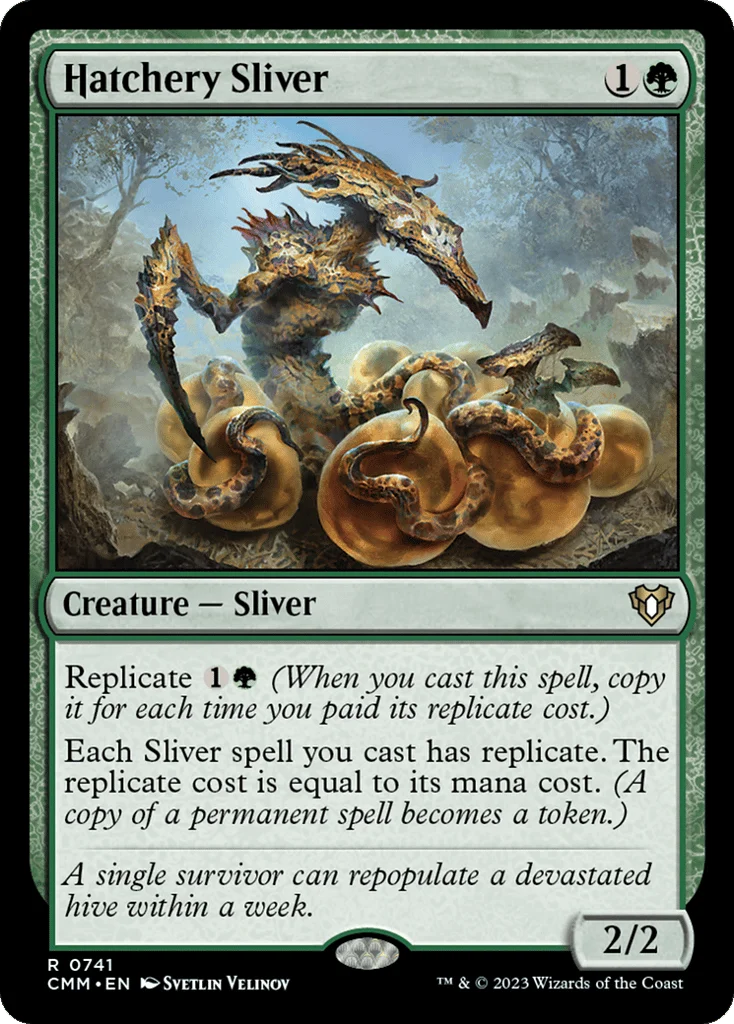 Hatchery Sliver · Commander Masters