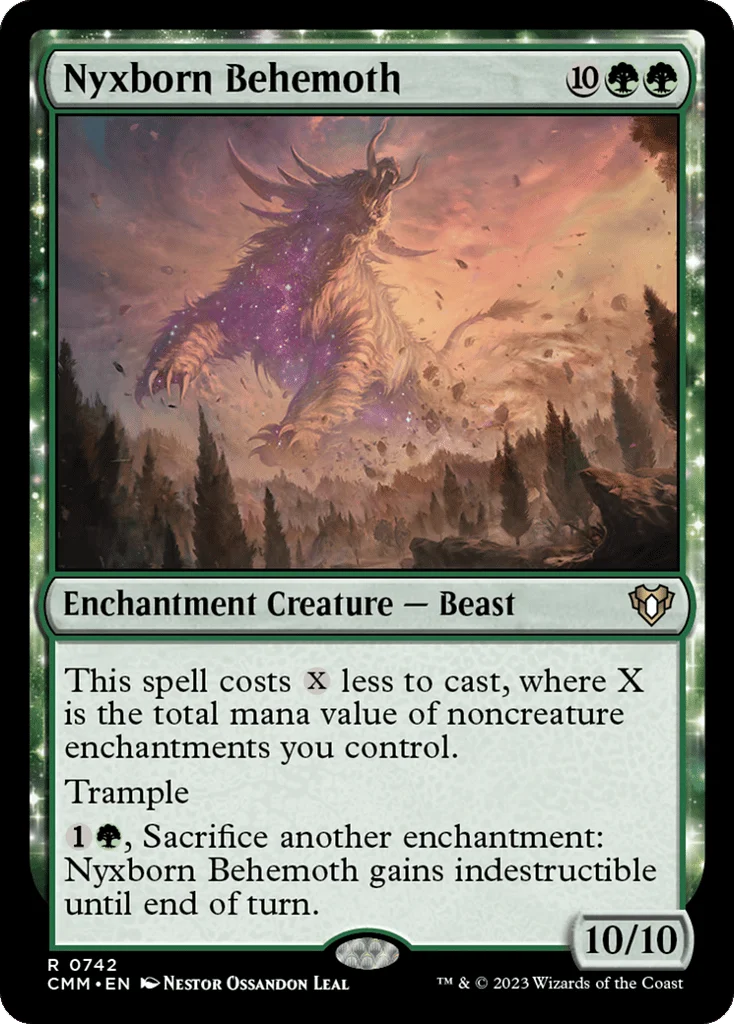 Nyxborn Behemoth · Commander Masters