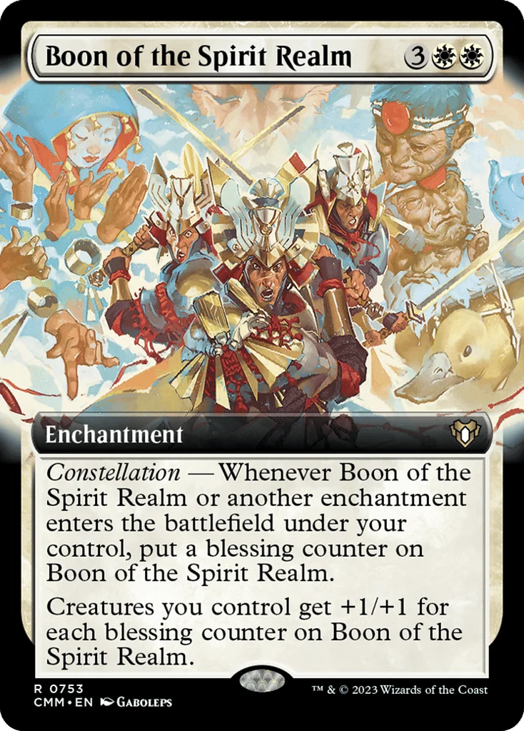 Boon of the Spirit Realm · Commander Masters