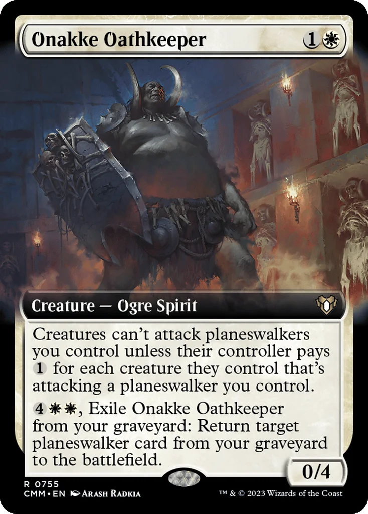 Onakke Oathkeeper · Commander Masters