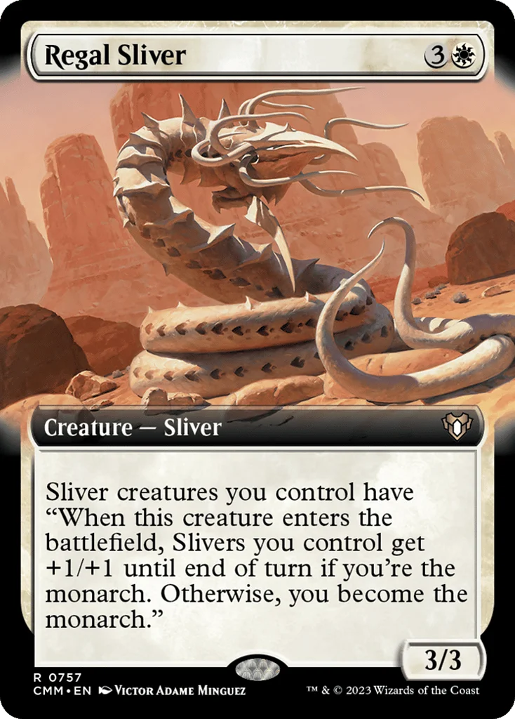 Regal Sliver · Commander Masters