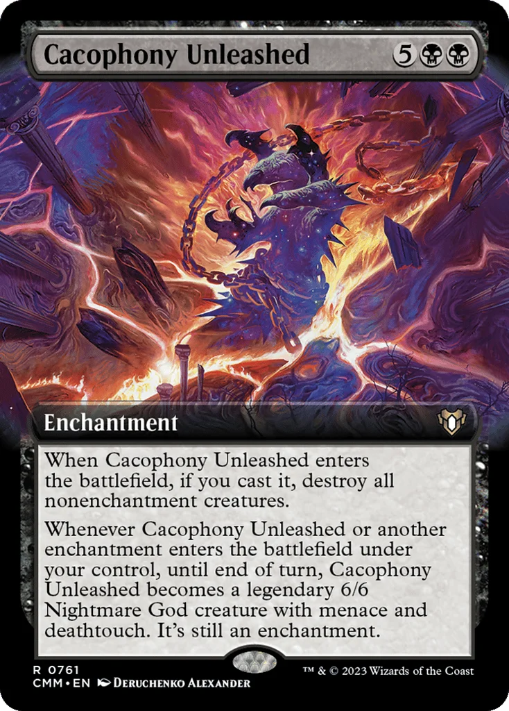 Cacophony Unleashed · Commander Masters