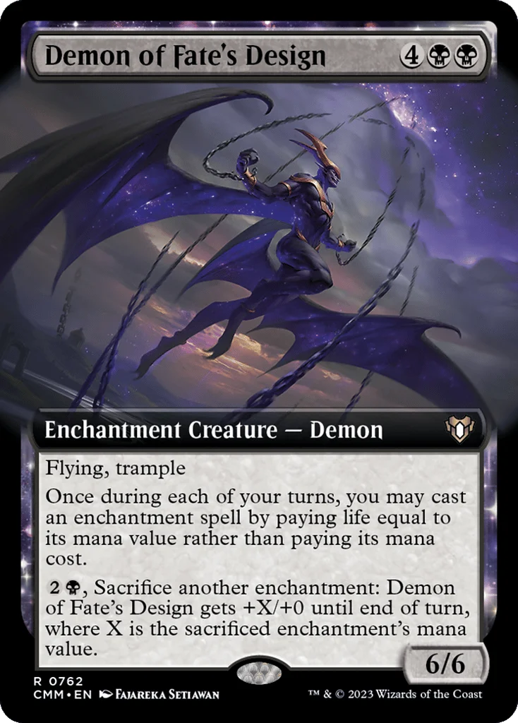 Demon of Fate's Design · Commander Masters