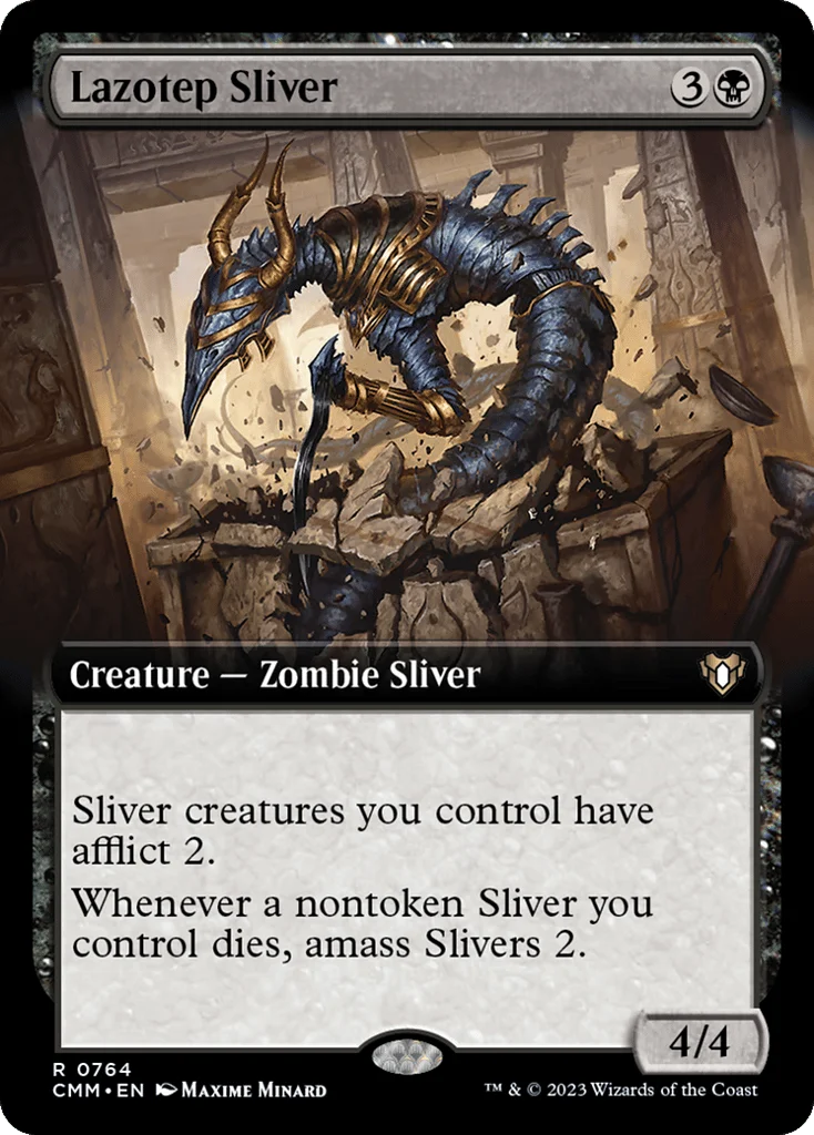 Lazotep Sliver · Commander Masters