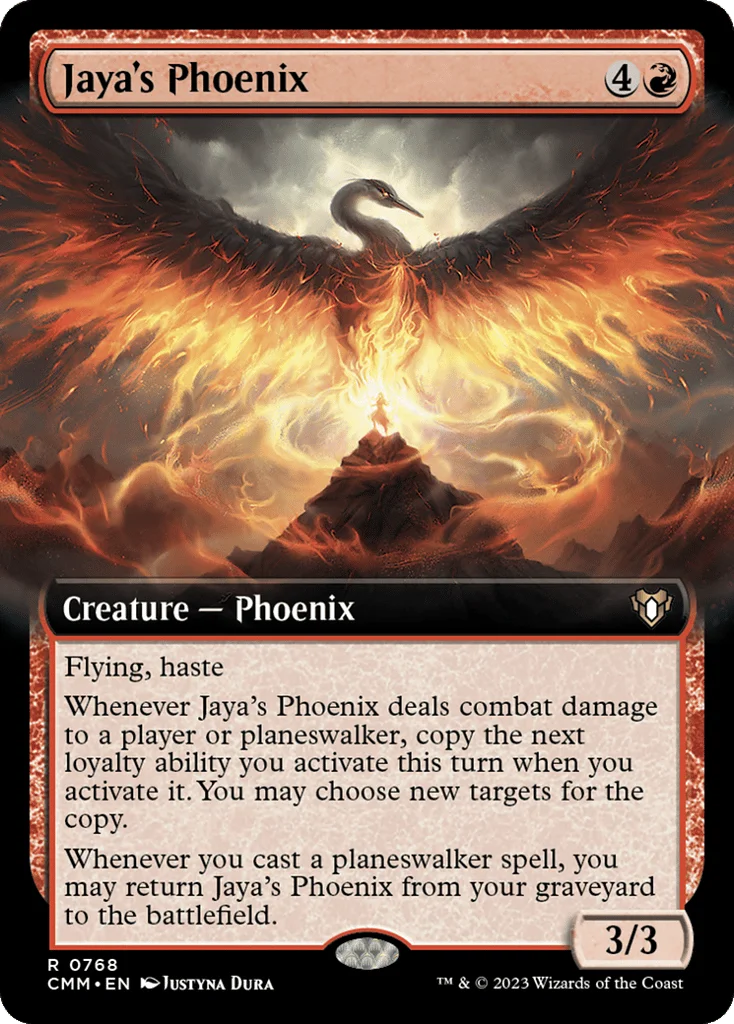 Jaya's Phoenix · Commander Masters