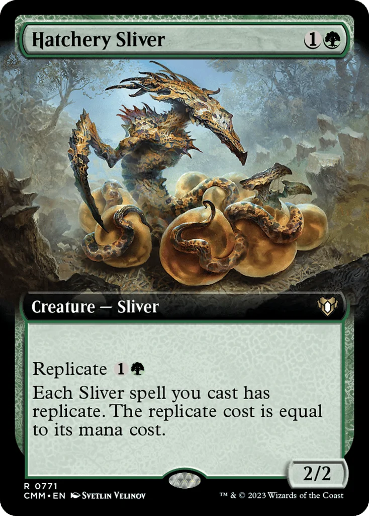 Hatchery Sliver · Commander Masters