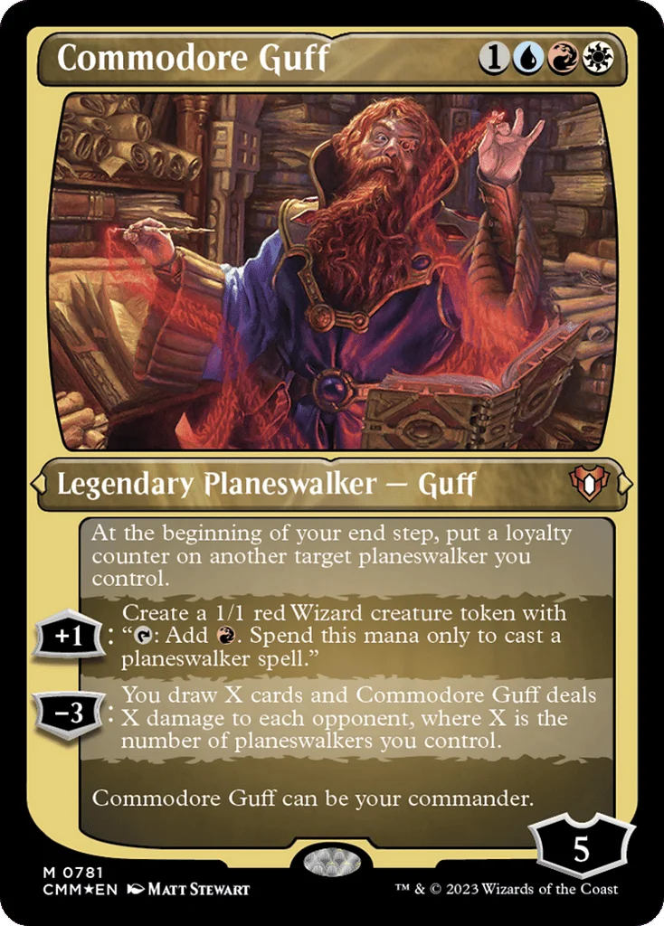 Commodore Guff · Commander Masters