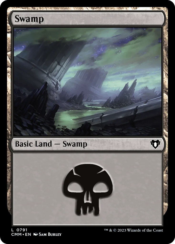 Swamp · Commander Masters