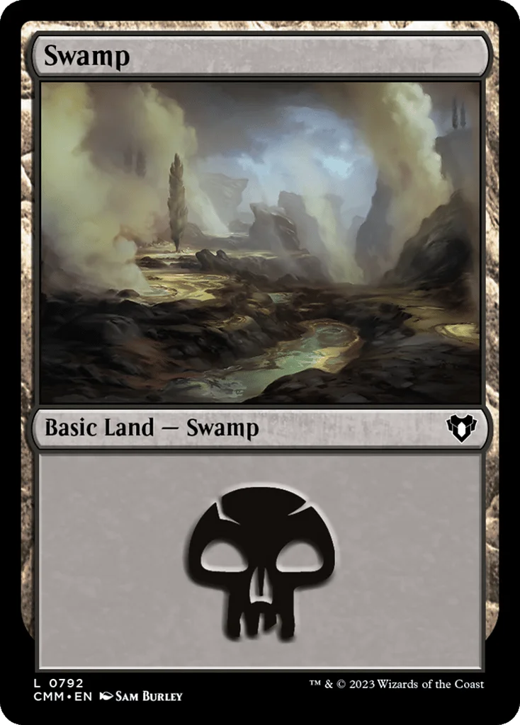 Swamp · Commander Masters