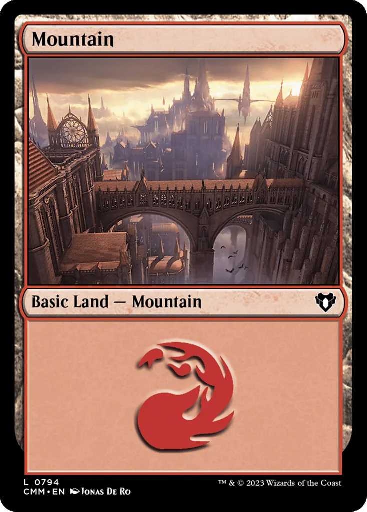 Mountain · Commander Masters