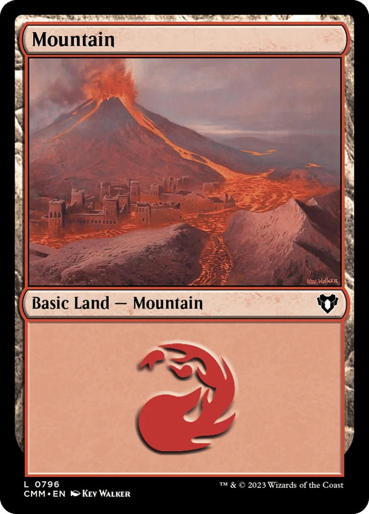 Mountain · Commander Masters
