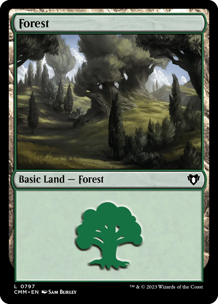 Forest · Commander Masters