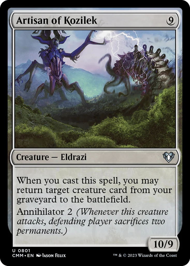Artisan of Kozilek · Commander Masters