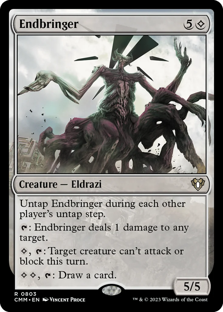 Endbringer · Commander Masters