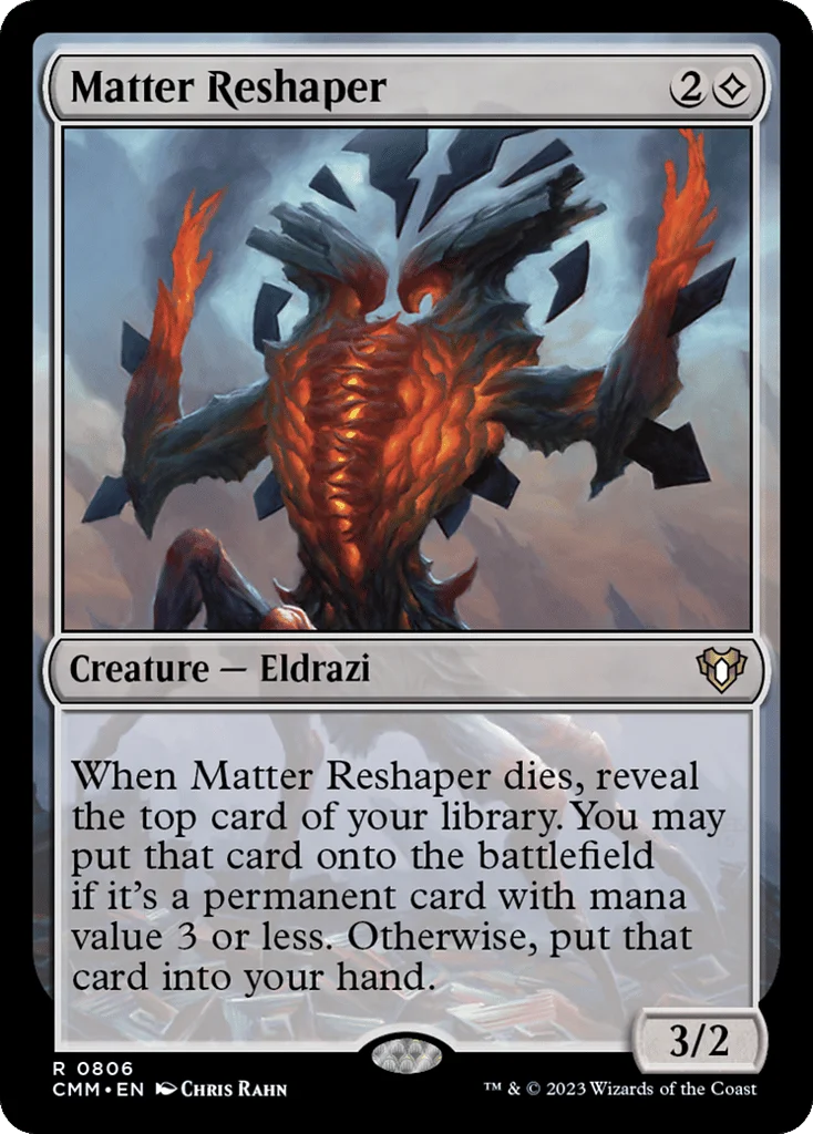 Matter Reshaper · Commander Masters