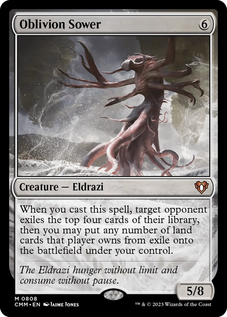 Oblivion Sower · Commander Masters