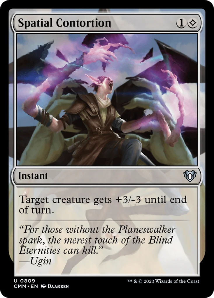 Spatial Contortion · Commander Masters