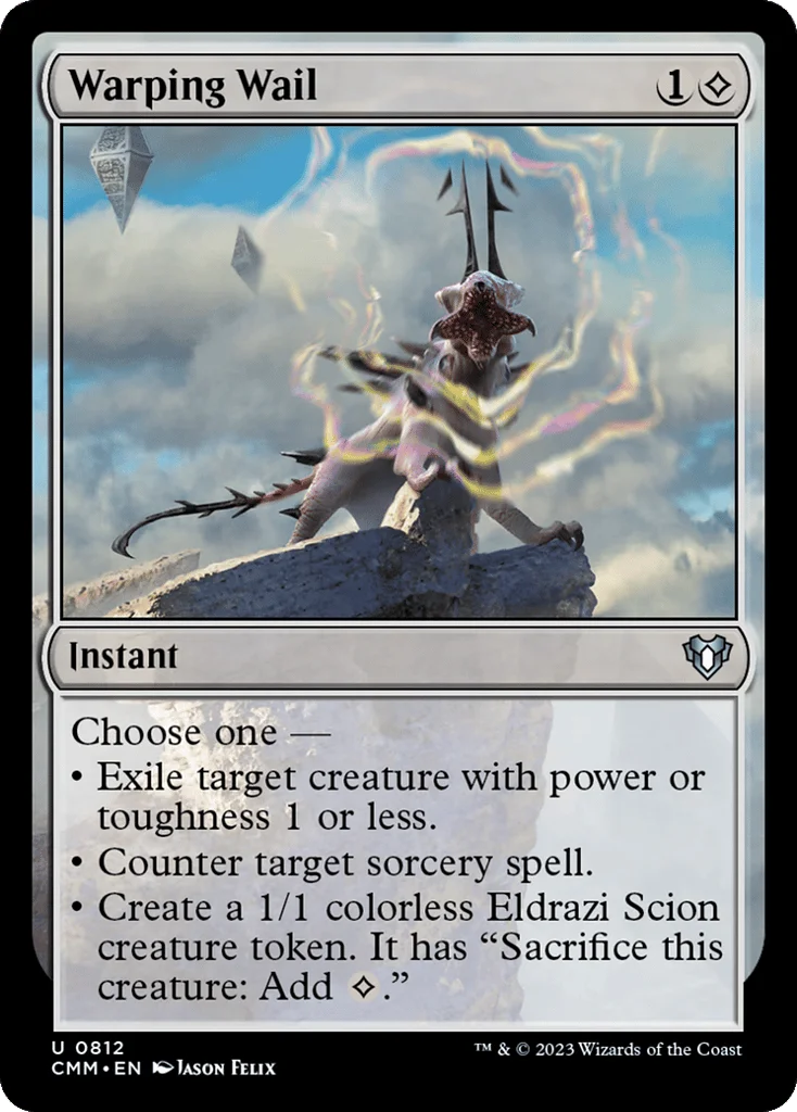 Warping Wail · Commander Masters