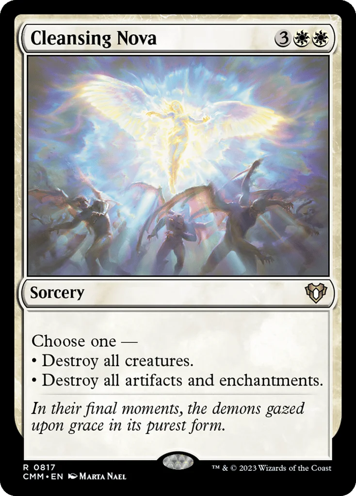 Cleansing Nova · Commander Masters