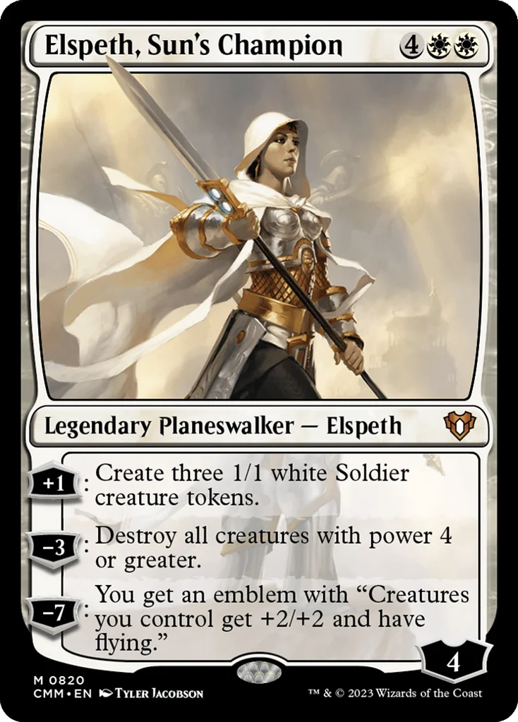 Elspeth, Sun's Champion · Commander Masters