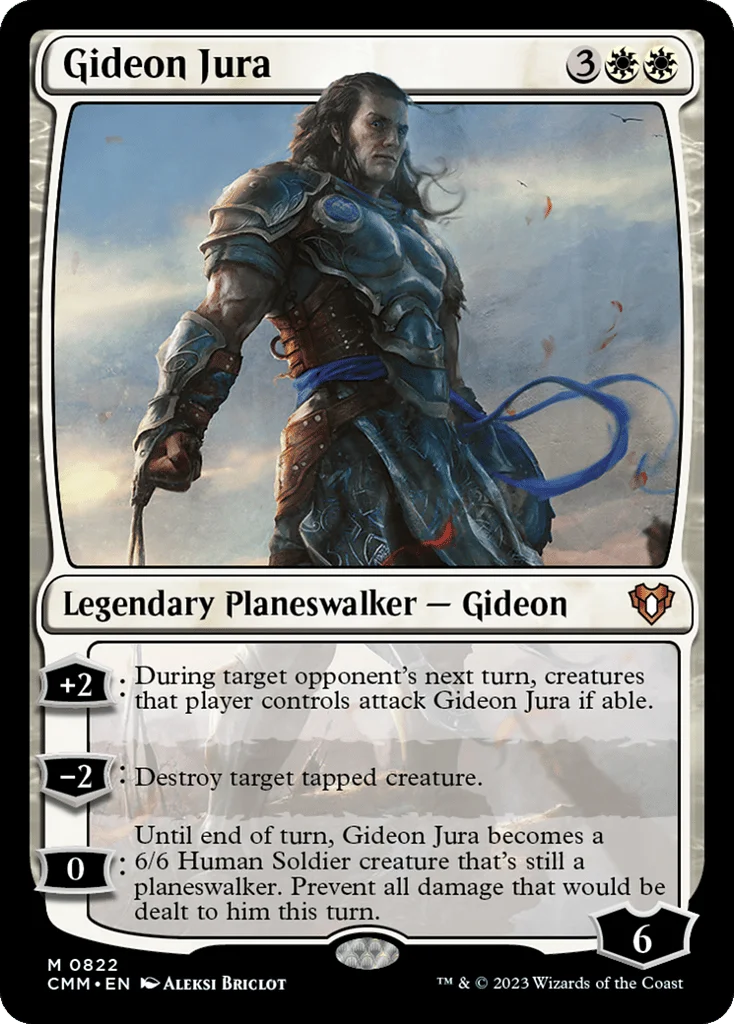 Gideon Jura · Commander Masters