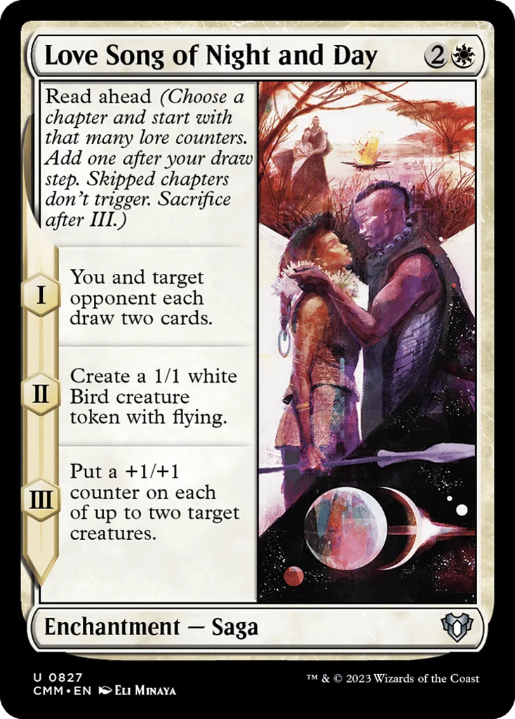 Love Song of Night and Day · Commander Masters