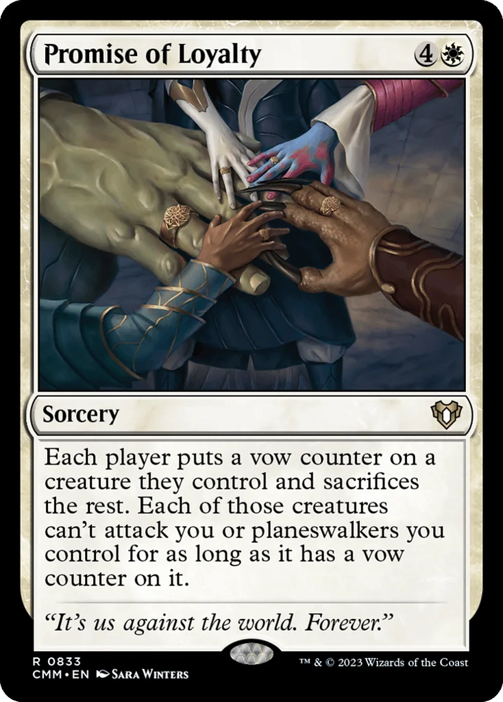 Promise of Loyalty · Commander Masters