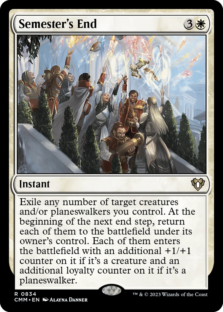 Semester's End · Commander Masters