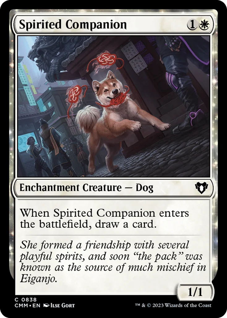 Spirited Companion · Commander Masters