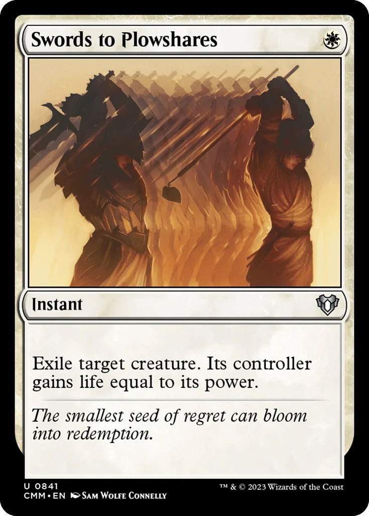 Swords to Plowshares · Commander Masters