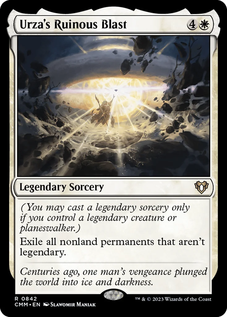Urza's Ruinous Blast · Commander Masters
