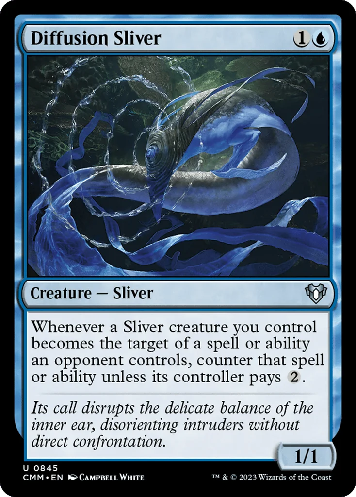 Diffusion Sliver · Commander Masters