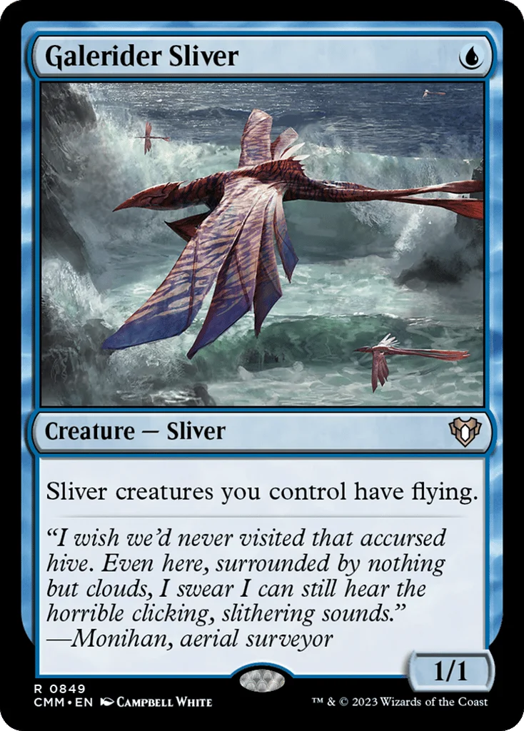 Galerider Sliver · Commander Masters
